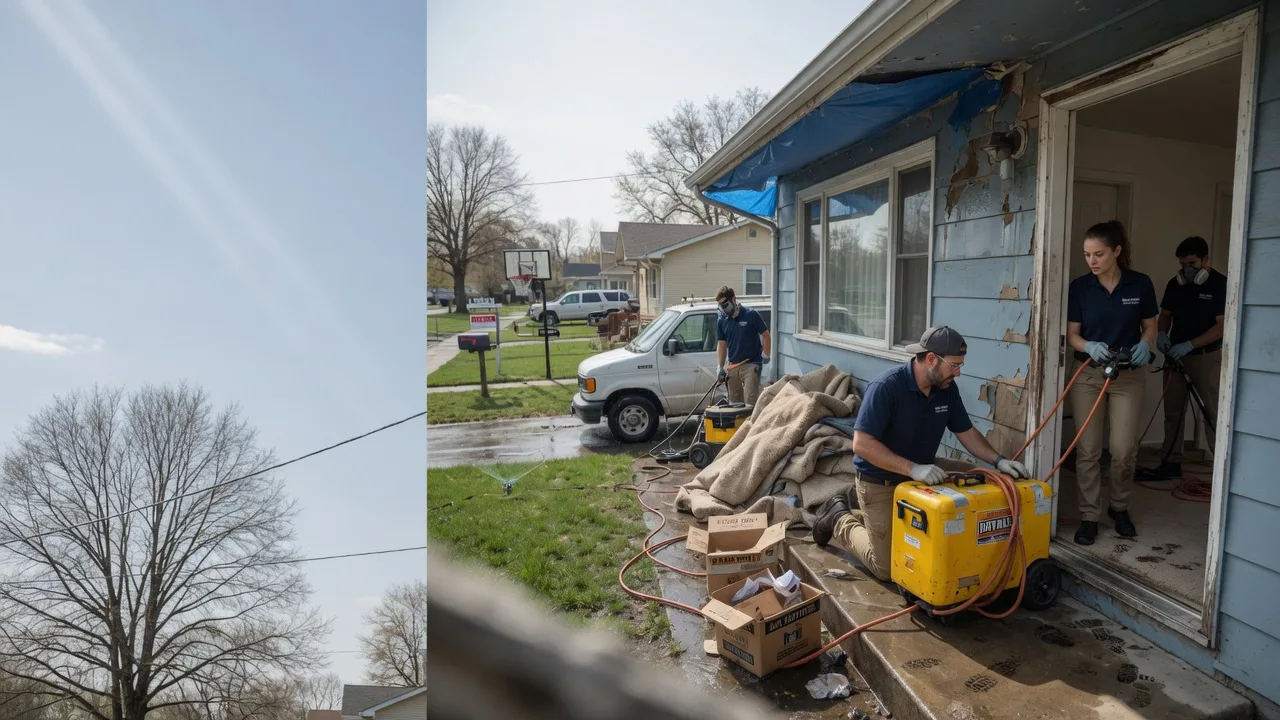 Basement Flood Cleanup in Genoa, CO near me